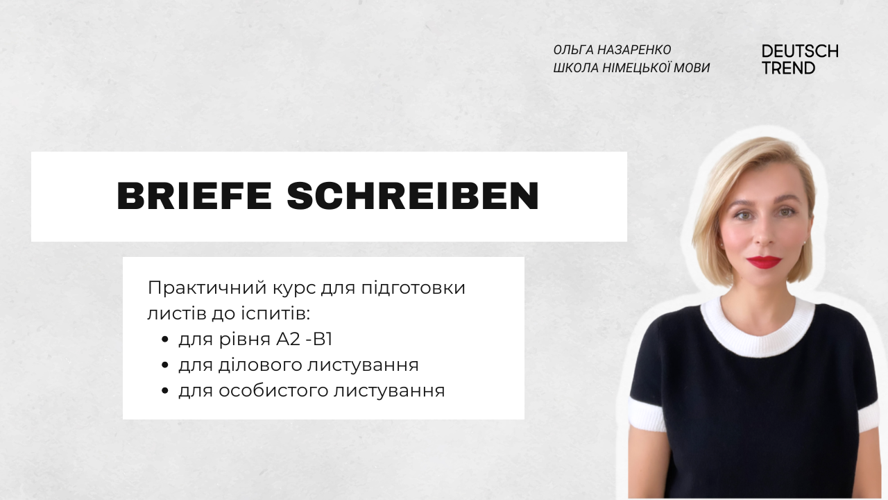 Briefe schreiben